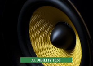 Audibility-Test