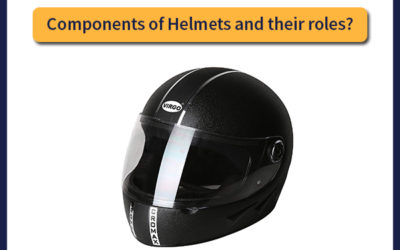 Components of Helmets and their roles?