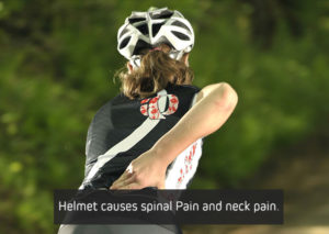 Helmet-causes-spinal-Pain-and-neck-pain