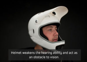 Helmet-weakens-the-hearing-ability-and-act-as