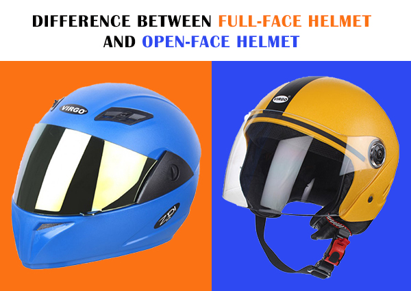 Difference Between Full-Face Helmet And Open-Face Helmet