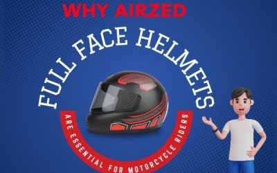 Why Airzed Full Face Helmets Are Essential For Motorcycle Riders
